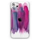 Violet Mixed Watercolor - Vinyl Skin Wrap for iPhone 17 Pro Max, 17 Pro, 17 Air, 17, 16 & All Models — Soft Matte or Ultra Gloss