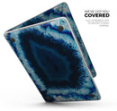 Vivid Blue Agate Crystal - Skin Decal Wrap Kit Compatible with the Apple MacBook Pro, Pro with Touch Bar or Air (11", 12", 13", 15" & 16" - All Versions Available)