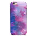 Vivid Absorbed Watercolor Texture iPhone 6/6s or 6/6s Plus 2-Piece Hybrid INK-Fuzed Case