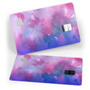 Vivid Absorbed Watercolor Texture - Premium Protective Decal Skin-Kit for the Apple Credit Card