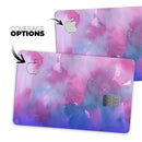 Vivid Absorbed Watercolor Texture - Premium Protective Decal Skin-Kit for the Apple Credit Card
