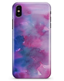 Vivid Absorbed Watercolor Texture - iPhone X Clipit Case