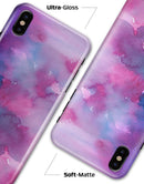 Vivid Absorbed Watercolor Texture - iPhone X Clipit Case