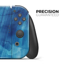 Vivid Agate Vein Slice Blue V10 // Skin Decal Wrap Kit for Nintendo Switch Console & Dock, Joy-Cons, Pro Controller, Lite, 3DS XL, 2DS XL, DSi, or Wii - Vinyl Skin Wrap for Nintendo Switch 2, OLED, Lite, Pro Controller, Wii & Classic Handhelds