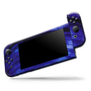 Vivid Agate Vein Slice Blue V11 // Skin Decal Wrap Kit for Nintendo Switch Console & Dock, Joy-Cons, Pro Controller, Lite, 3DS XL, 2DS XL, DSi, or Wii - Vinyl Skin Wrap for Nintendo Switch 2, OLED, Lite, Pro Controller, Wii & Classic Handhelds