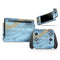 Vivid Agate Vein Slice Blue V12 // Skin Decal Wrap Kit for Nintendo Switch Console & Dock, Joy-Cons, Pro Controller, Lite, 3DS XL, 2DS XL, DSi, or Wii