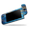 Vivid Agate Vein Slice Blue V1 // Skin Decal Wrap Kit for Nintendo Switch Console & Dock, Joy-Cons, Pro Controller, Lite, 3DS XL, 2DS XL, DSi, or Wii