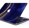 Vivid Agate Vein Slice Blue V2 - Skin Decal Wrap Kit Compatible with the Apple MacBook Pro, Pro with Touch Bar or Air (11", 12", 13", 15" & 16" - All Versions Available)
