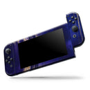 Vivid Agate Vein Slice Blue V2 // Skin Decal Wrap Kit for Nintendo Switch Console & Dock, Joy-Cons, Pro Controller, Lite, 3DS XL, 2DS XL, DSi, or Wii - Vinyl Skin Wrap for Nintendo Switch 2, OLED, Lite, Pro Controller, Wii & Classic Handhelds