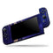 Vivid Agate Vein Slice Blue V2 // Skin Decal Wrap Kit for Nintendo Switch Console & Dock, Joy-Cons, Pro Controller, Lite, 3DS XL, 2DS XL, DSi, or Wii