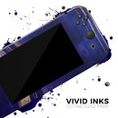 Vivid Agate Vein Slice Blue V2 // Skin Decal Wrap Kit for Nintendo Switch Console & Dock, Joy-Cons, Pro Controller, Lite, 3DS XL, 2DS XL, DSi, or Wii - Vinyl Skin Wrap for Nintendo Switch 2, OLED, Lite, Pro Controller, Wii & Classic Handhelds