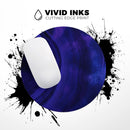Vivid Agate Vein Slice Blue V3// WaterProof Rubber Foam Backed Anti-Slip Mouse Pad for Home Work Office or Gaming Computer Desk