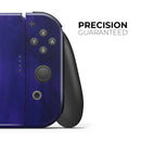 Vivid Agate Vein Slice Blue V3 // Skin Decal Wrap Kit for Nintendo Switch Console & Dock, Joy-Cons, Pro Controller, Lite, 3DS XL, 2DS XL, DSi, or Wii - Vinyl Skin Wrap for Nintendo Switch 2, OLED, Lite, Pro Controller, Wii & Classic Handhelds