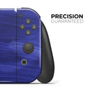 Vivid Agate Vein Slice Blue V7 // Skin Decal Wrap Kit for Nintendo Switch Console & Dock, Joy-Cons, Pro Controller, Lite, 3DS XL, 2DS XL, DSi, or Wii - Vinyl Skin Wrap for Nintendo Switch 2, OLED, Lite, Pro Controller, Wii & Classic Handhelds
