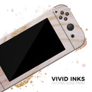 Vivid Agate Vein Slice Foiled V11 // Skin Decal Wrap Kit for Nintendo Switch Console & Dock, Joy-Cons, Pro Controller, Lite, 3DS XL, 2DS XL, DSi, or Wii - Vinyl Skin Wrap for Nintendo Switch 2, OLED, Lite, Pro Controller, Wii & Classic Handhelds