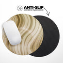 Vivid Agate Vein Slice Foiled V12// WaterProof Rubber Foam Backed Anti-Slip Mouse Pad for Home Work Office or Gaming Computer Desk