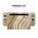 Vivid Agate Vein Slice Foiled V12 // Skin Decal Wrap Kit for Nintendo Switch Console & Dock, Joy-Cons, Pro Controller, Lite, 3DS XL, 2DS XL, DSi, or Wii - Vinyl Skin Wrap for Nintendo Switch 2, OLED, Lite, Pro Controller, Wii & Classic Handhelds