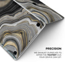 Vivid Agate Vein Slice Foiled V13 - Apple MacBook Pro, Pro with Touch Bar or Air Skin Decal Kit (All Versions Available)