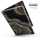 Vivid Agate Vein Slice Foiled V13 - Apple MacBook Pro, Pro with Touch Bar or Air Skin Decal Kit (All Versions Available)