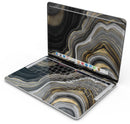 Vivid Agate Vein Slice Foiled V13 - Apple MacBook Pro, Pro with Touch Bar or Air Skin Decal Kit (All Versions Available)