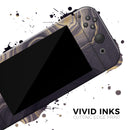 Vivid Agate Vein Slice Foiled V14 // Skin Decal Wrap Kit for Nintendo Switch Console & Dock, Joy-Cons, Pro Controller, Lite, 3DS XL, 2DS XL, DSi, or Wii - Vinyl Skin Wrap for Nintendo Switch 2, OLED, Lite, Pro Controller, Wii & Classic Handhelds