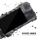 Vivid Agate Vein Slice Foiled V15 // Skin Decal Wrap Kit for Nintendo Switch Console & Dock, Joy-Cons, Pro Controller, Lite, 3DS XL, 2DS XL, DSi, or Wii - Vinyl Skin Wrap for Nintendo Switch 2, OLED, Lite, Pro Controller, Wii & Classic Handhelds