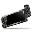 Vivid Agate Vein Slice Foiled V16 // Skin Decal Wrap Kit for Nintendo Switch Console & Dock, Joy-Cons, Pro Controller, Lite, 3DS XL, 2DS XL, DSi, or Wii - Vinyl Skin Wrap for Nintendo Switch 2, OLED, Lite, Pro Controller, Wii & Classic Handhelds