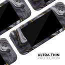 Vivid Agate Vein Slice Foiled V17 // Skin Decal Wrap Kit for Nintendo Switch Console & Dock, Joy-Cons, Pro Controller, Lite, 3DS XL, 2DS XL, DSi, or Wii - Vinyl Skin Wrap for Nintendo Switch 2, OLED, Lite, Pro Controller, Wii & Classic Handhelds