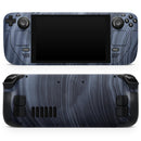 Vivid Agate Vein Slice Foiled V1 // Full Body Skin Decal Wrap Kit for the Steam Deck handheld gaming computer