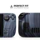 Vivid Agate Vein Slice Foiled V1 // Full Body Skin Decal Wrap Kit for the Steam Deck handheld gaming computer