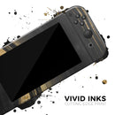 Vivid Agate Vein Slice Foiled V2 // Skin Decal Wrap Kit for Nintendo Switch Console & Dock, Joy-Cons, Pro Controller, Lite, 3DS XL, 2DS XL, DSi, or Wii - Vinyl Skin Wrap for Nintendo Switch 2, OLED, Lite, Pro Controller, Wii & Classic Handhelds