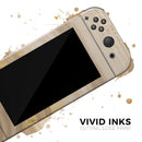 Vivid Agate Vein Slice Foiled V3 // Skin Decal Wrap Kit for Nintendo Switch Console & Dock, Joy-Cons, Pro Controller, Lite, 3DS XL, 2DS XL, DSi, or Wii - Vinyl Skin Wrap for Nintendo Switch 2, OLED, Lite, Pro Controller, Wii & Classic Handhelds