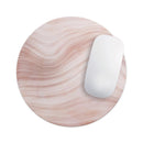 Vivid Agate Vein Slice Foiled V5// WaterProof Rubber Foam Backed Anti-Slip Mouse Pad for Home Work Office or Gaming Computer Desk