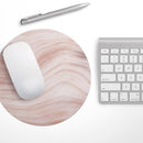 Vivid Agate Vein Slice Foiled V5// WaterProof Rubber Foam Backed Anti-Slip Mouse Pad for Home Work Office or Gaming Computer Desk