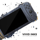 Vivid Agate Vein Slice Foiled V6 // Skin Decal Wrap Kit for Nintendo Switch Console & Dock, Joy-Cons, Pro Controller, Lite, 3DS XL, 2DS XL, DSi, or Wii - Vinyl Skin Wrap for Nintendo Switch 2, OLED, Lite, Pro Controller, Wii & Classic Handhelds