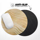 Vivid Agate Vein Slice Foiled V7// WaterProof Rubber Foam Backed Anti-Slip Mouse Pad for Home Work Office or Gaming Computer Desk