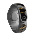 Vivid Agate Vein Slice Foiled V9 - Full Body Skin Decal Wrap Kit for Disney Magic Band