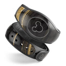 Vivid Agate Vein Slice Foiled V9 - Full Body Skin Decal Wrap Kit for Disney Magic Band