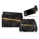 Vivid Agate Vein Slice Foiled V9 - Vinyl Skin Wrap for Nintendo Switch 2, OLED, Lite, Pro Controller, Wii & Classic Handhelds