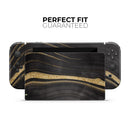 Vivid Agate Vein Slice Foiled V9 // Skin Decal Wrap Kit for Nintendo Switch Console & Dock, Joy-Cons, Pro Controller, Lite, 3DS XL, 2DS XL, DSi, or Wii - Vinyl Skin Wrap for Nintendo Switch 2, OLED, Lite, Pro Controller, Wii & Classic Handhelds