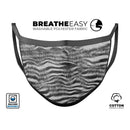 Vivid Animal Print V2 - Made in USA Mouth Cover Unisex Anti-Dust Cotton Blend Reusable & Washable Face Mask with Adjustable Sizing for Adult or Child