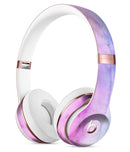 Vivid Blue Absorbed Watercolor Texture Full-Body Skin Kit for the Beats by Dre Solo 3 Wireless Headphones