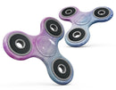 Vivid Blue Absorbed Watercolor Texture Full-Body Fidget Spinner Skin-Kit
