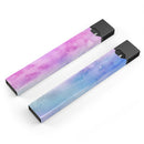 Vivid Blue Absorbed Watercolor Texture - Premium Decal Protective Skin-Wrap Sticker compatible with the Juul Labs vaping device