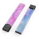 Vivid Blue Absorbed Watercolor Texture - Premium Decal Protective Skin-Wrap Sticker compatible with the Juul Labs vaping device