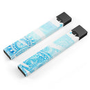 Vivid Blue Abstract Washed - Premium Decal Protective Skin-Wrap Sticker compatible with the Juul Labs vaping device