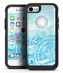 Vivid Blue Abstract Washed - iPhone 7 or 8 OtterBox Case & Skin Kits