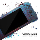 Vivid Blue Brick Alley // Skin Decal Wrap Kit for Nintendo Switch Console & Dock, Joy-Cons, Pro Controller, Lite, 3DS XL, 2DS XL, DSi, or Wii - Vinyl Skin Wrap for Nintendo Switch 2, OLED, Lite, Pro Controller, Wii & Classic Handhelds