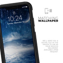 Vivid Blue Falling Stars in the Night Sky - Skin Kit for the iPhone OtterBox Cases