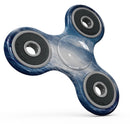 Vivid Blue Falling Stars in the Night Sky Full-Body Fidget Spinner Skin-Kit